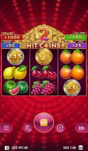 hit coins 2 hold and spin 1xbet تحميل
