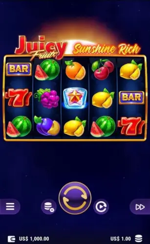 juicy fruits sunshine rich 1xbet تحميل