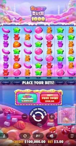 sugar rush 1000 1xbet تحميل